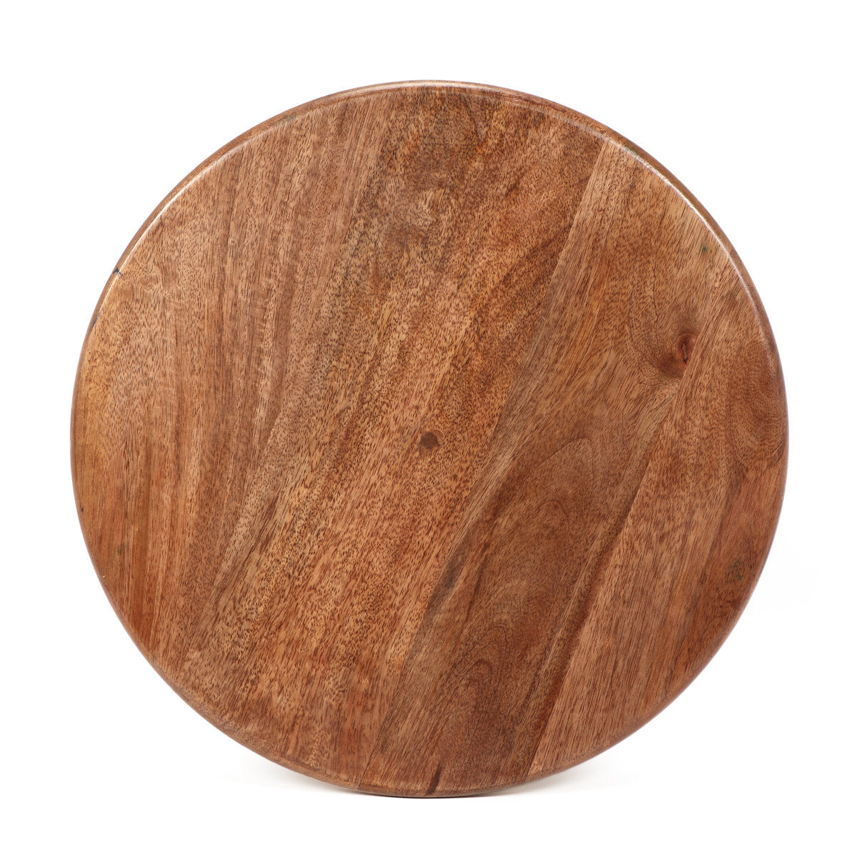 Jordan Mango Wood Round Accent Table