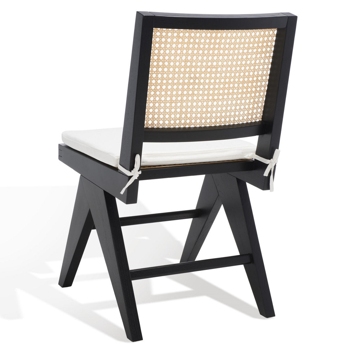 Solid Wood Rattan Dining Chair