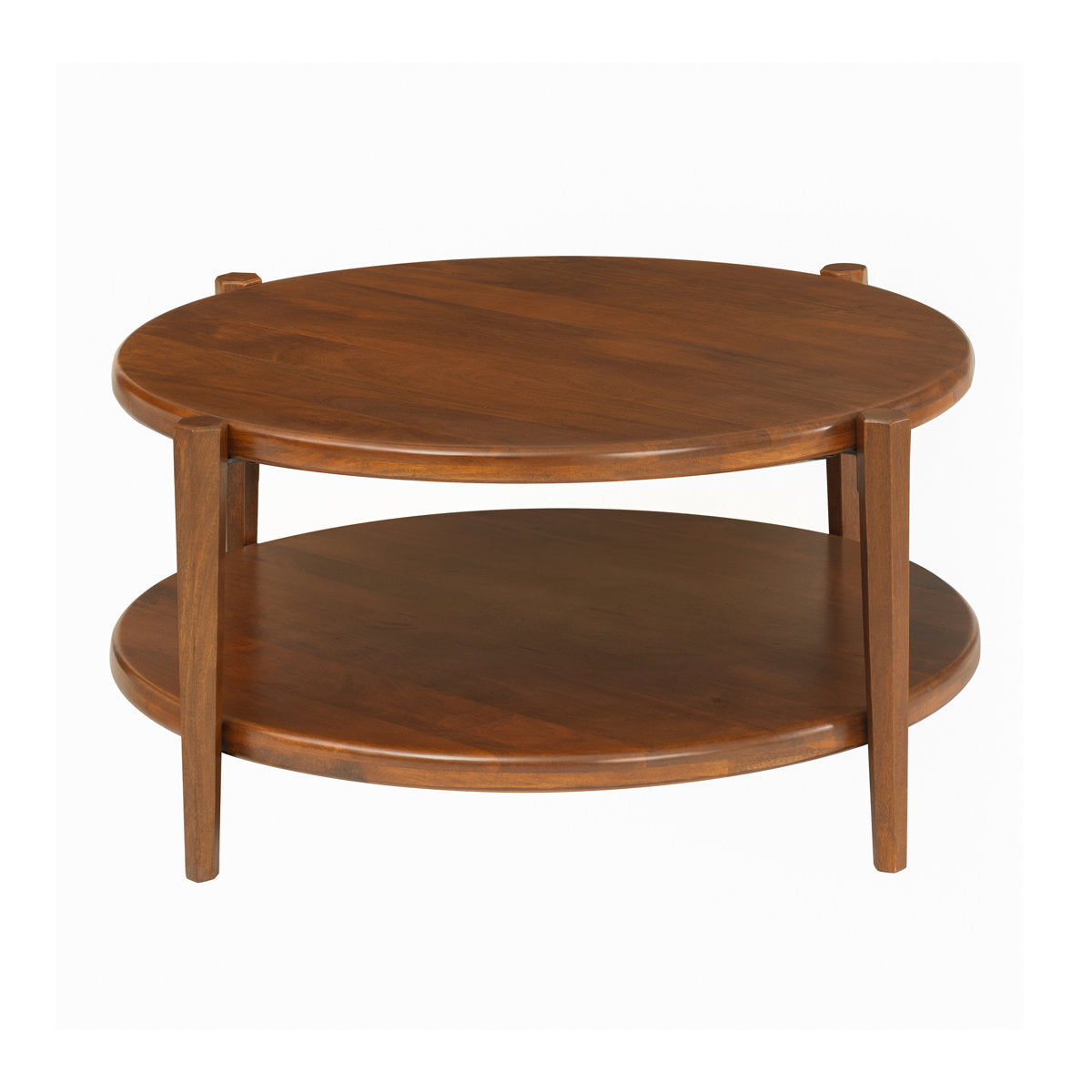 Mandalaya Solid Wood Coffee Table | Mango Wood | Honey Finish | Custom Finish Available