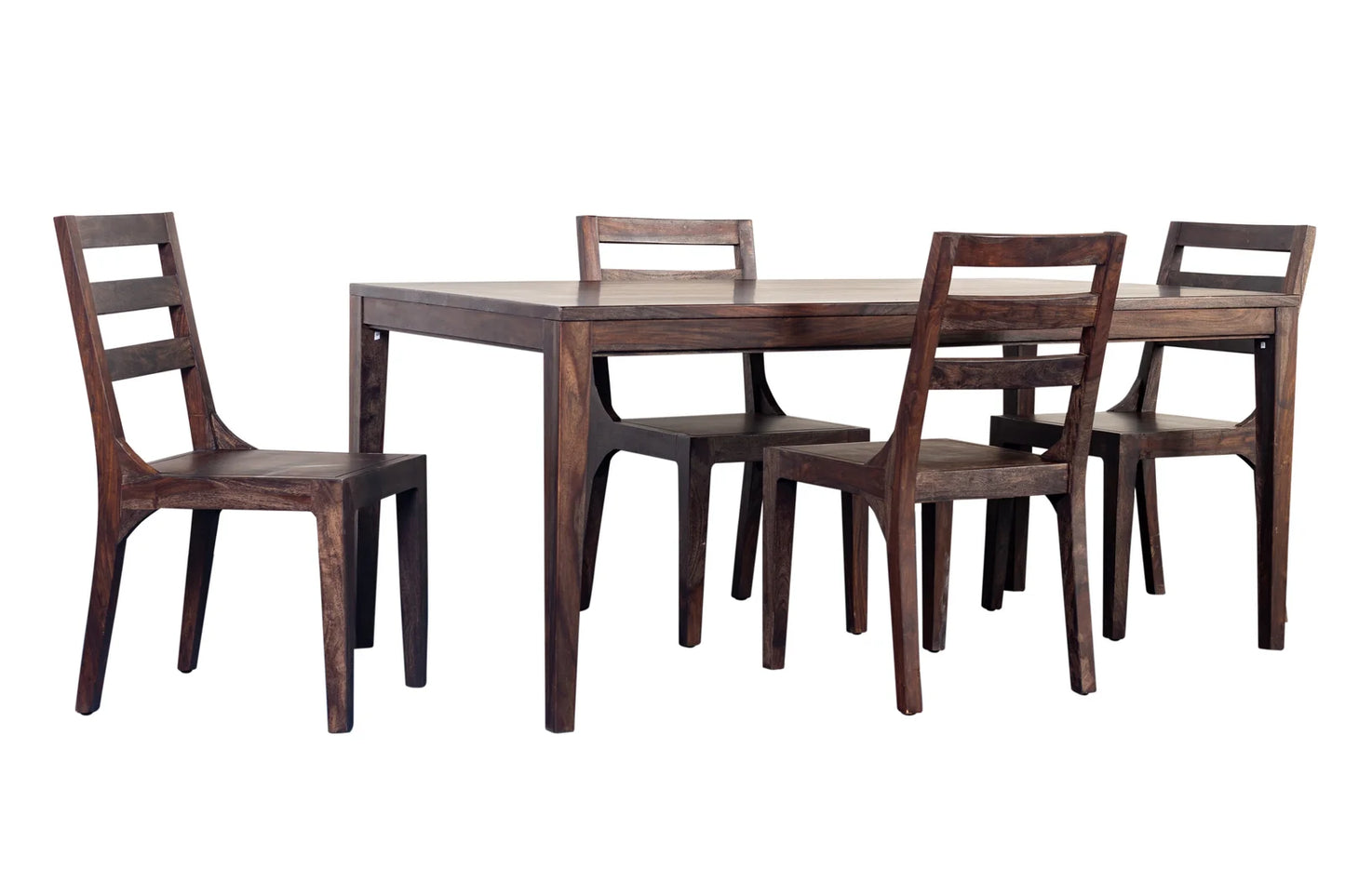 Mariana Sheesham Wood Dining Table & Chairs Set | Solid Wood