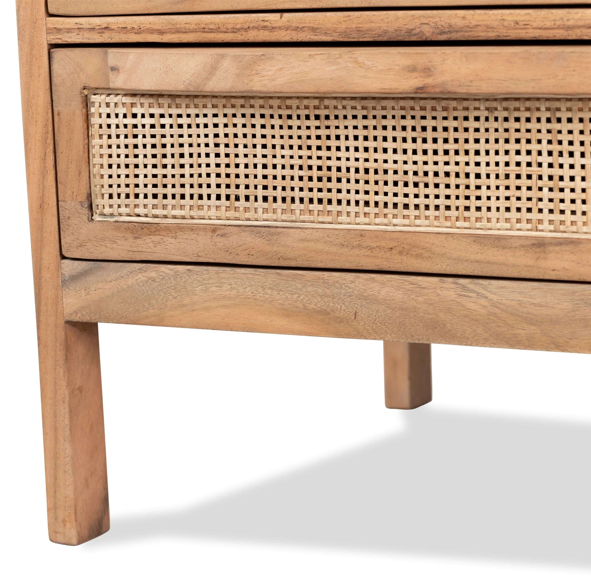 Myra Rattan Bedside Table