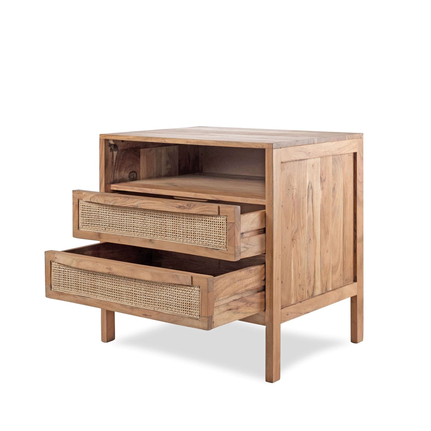 Myra Rattan Bedside Table