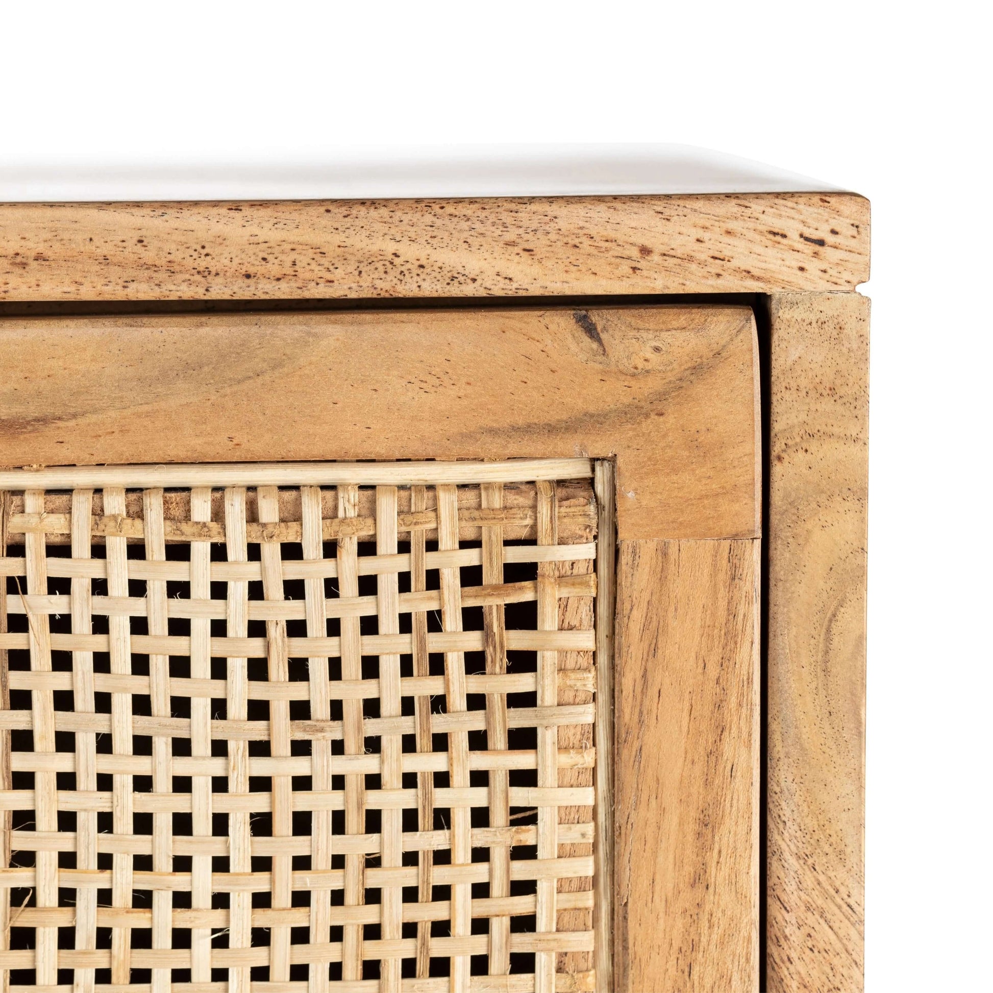 Myra Rattan Chest of Drawers- Wide