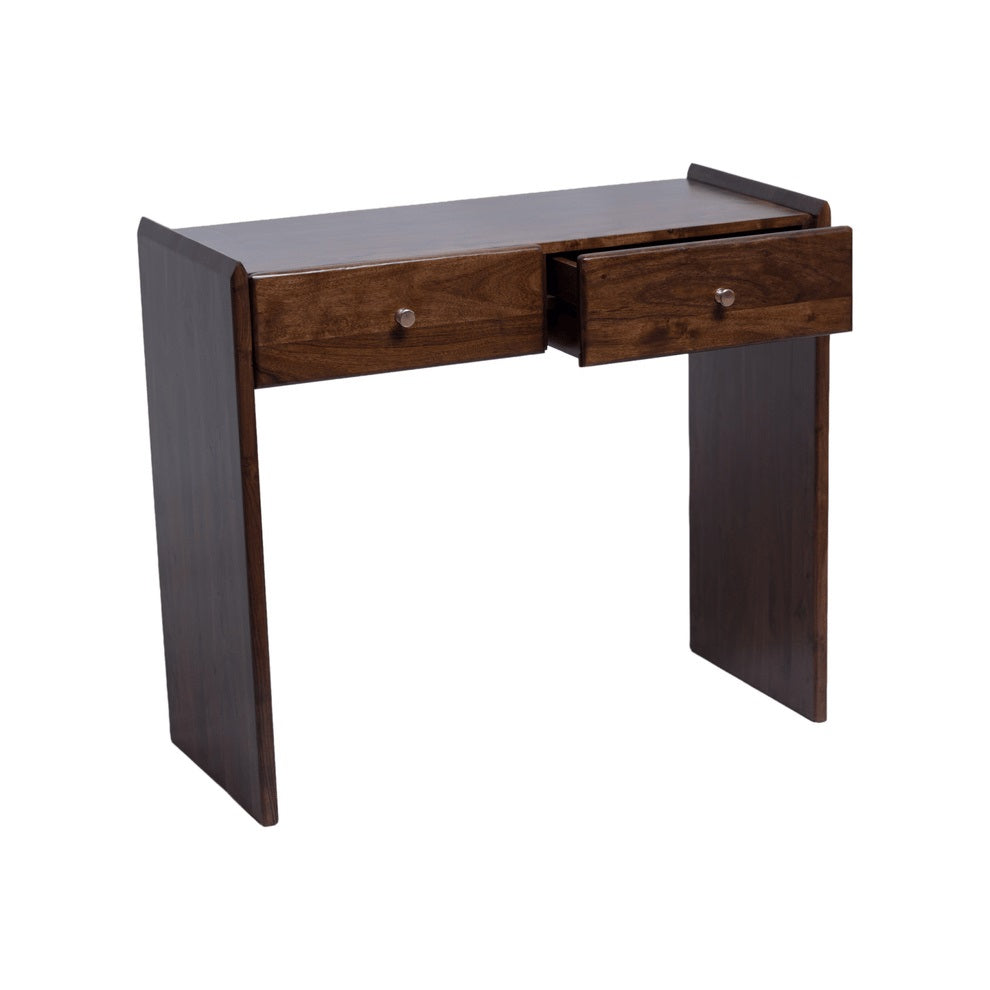 Padharo Console Table | Acacia Wood | Drawer Storage | Free Standing | Minimalist