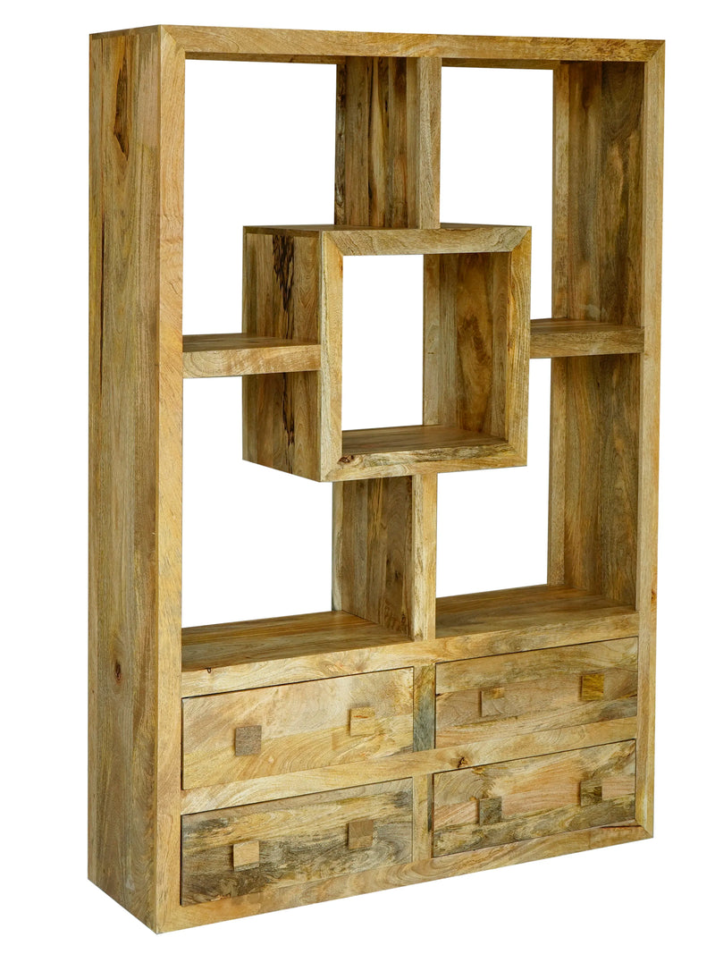Quinton Bookcase in Mango wood
