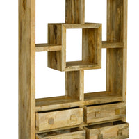 Quinton Bookcase in Mango wood