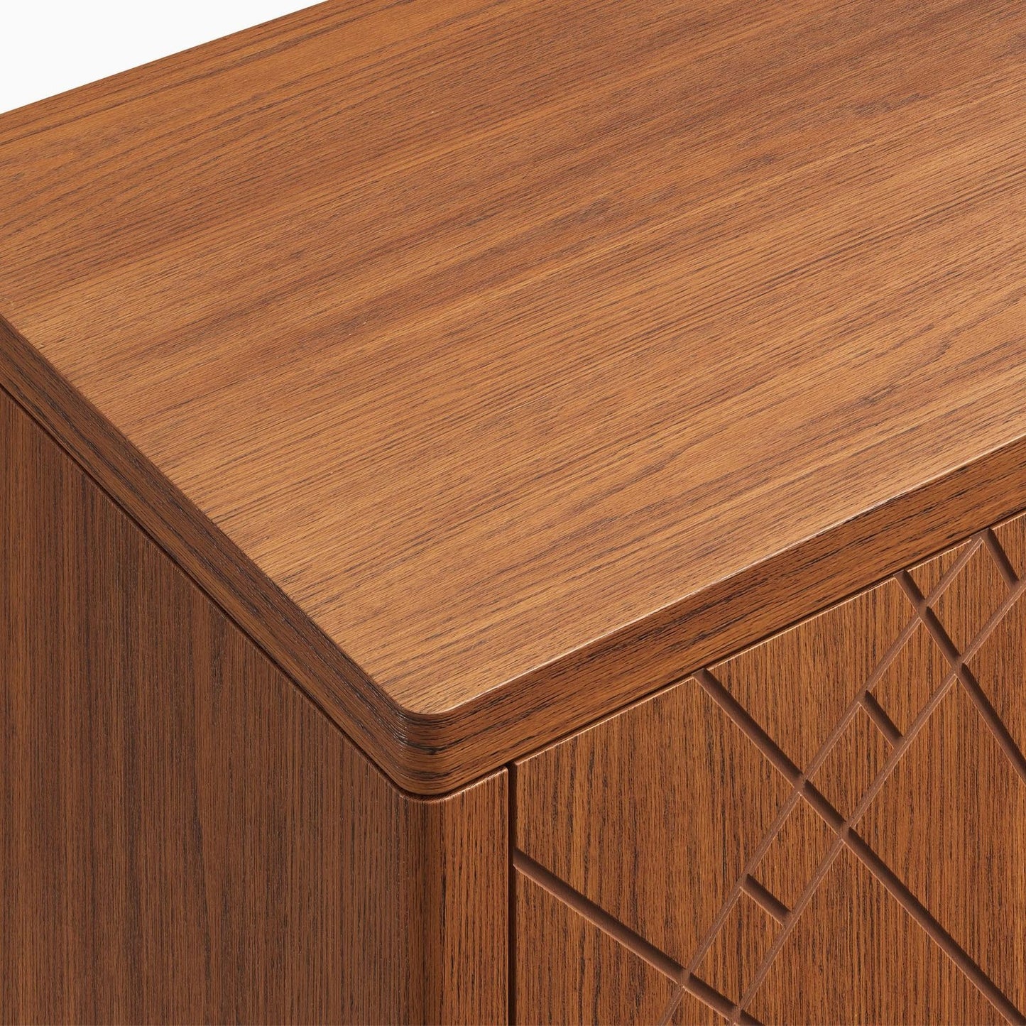 Rajwada Sunburst Bar Cabinet | Mango Wood | Honey Finish | Solid Wood | Drinks Cabinet