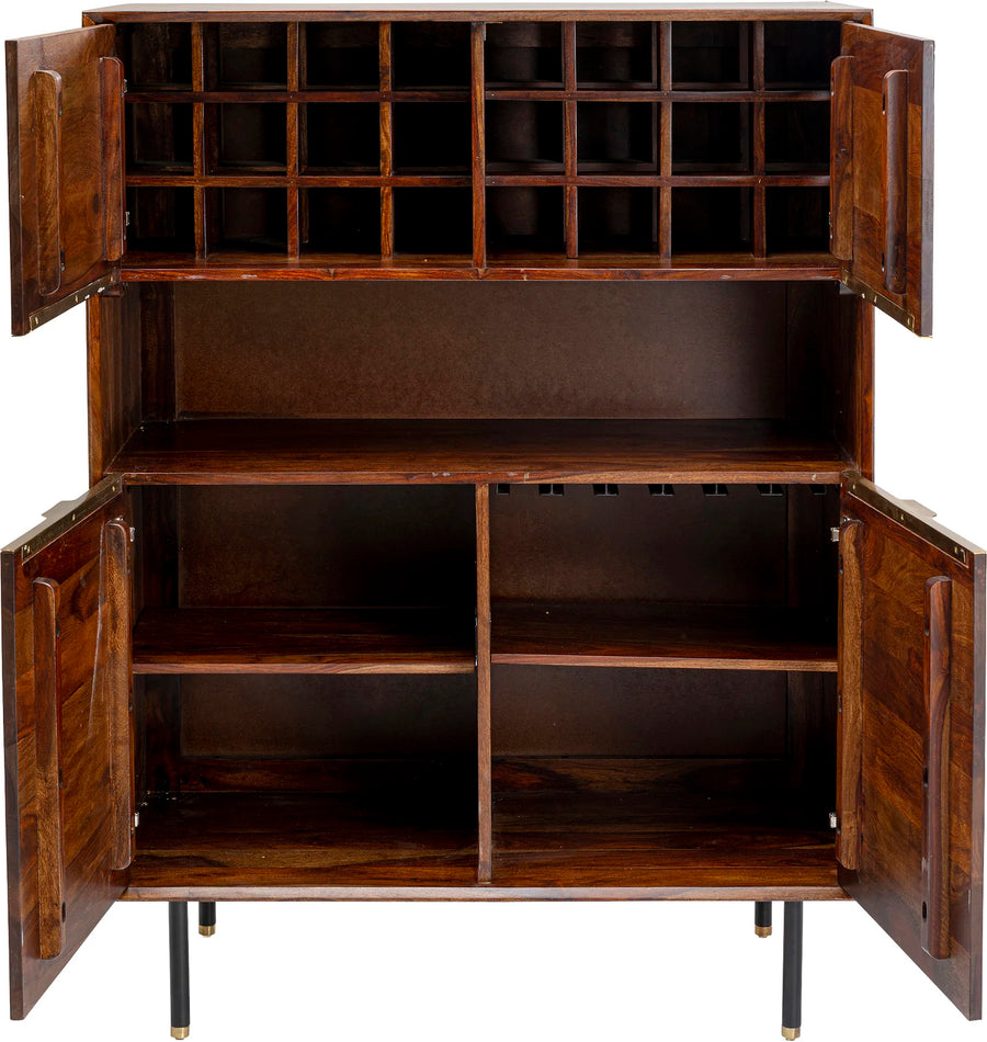 Ravello Bar Cabinet in Sheesham Wood