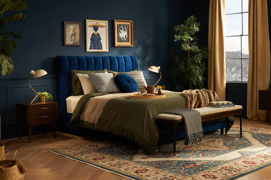 Royal Upholstered Bed for Bedroom