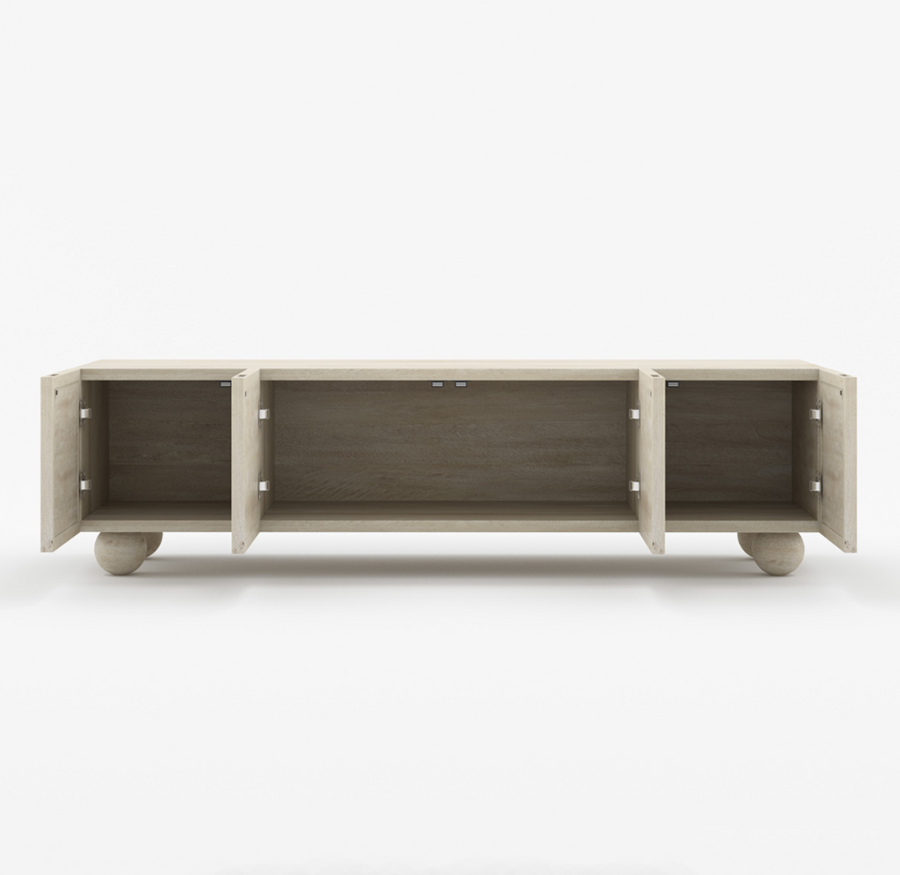 Niwar TV Unit in Solid Wood