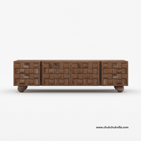 Niwar TV Unit in Solid Wood