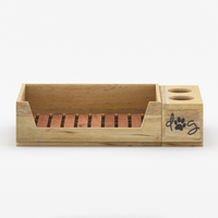PawHaven Bed & Dine Station in Solid Wood