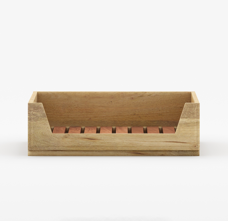 PawHaven Bed & Dine Station in Solid Wood