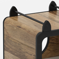 PawPaw Solid Wood Hut Bed