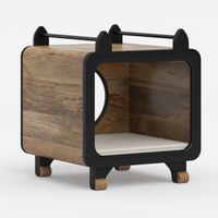 PawPaw Solid Wood Hut Bed
