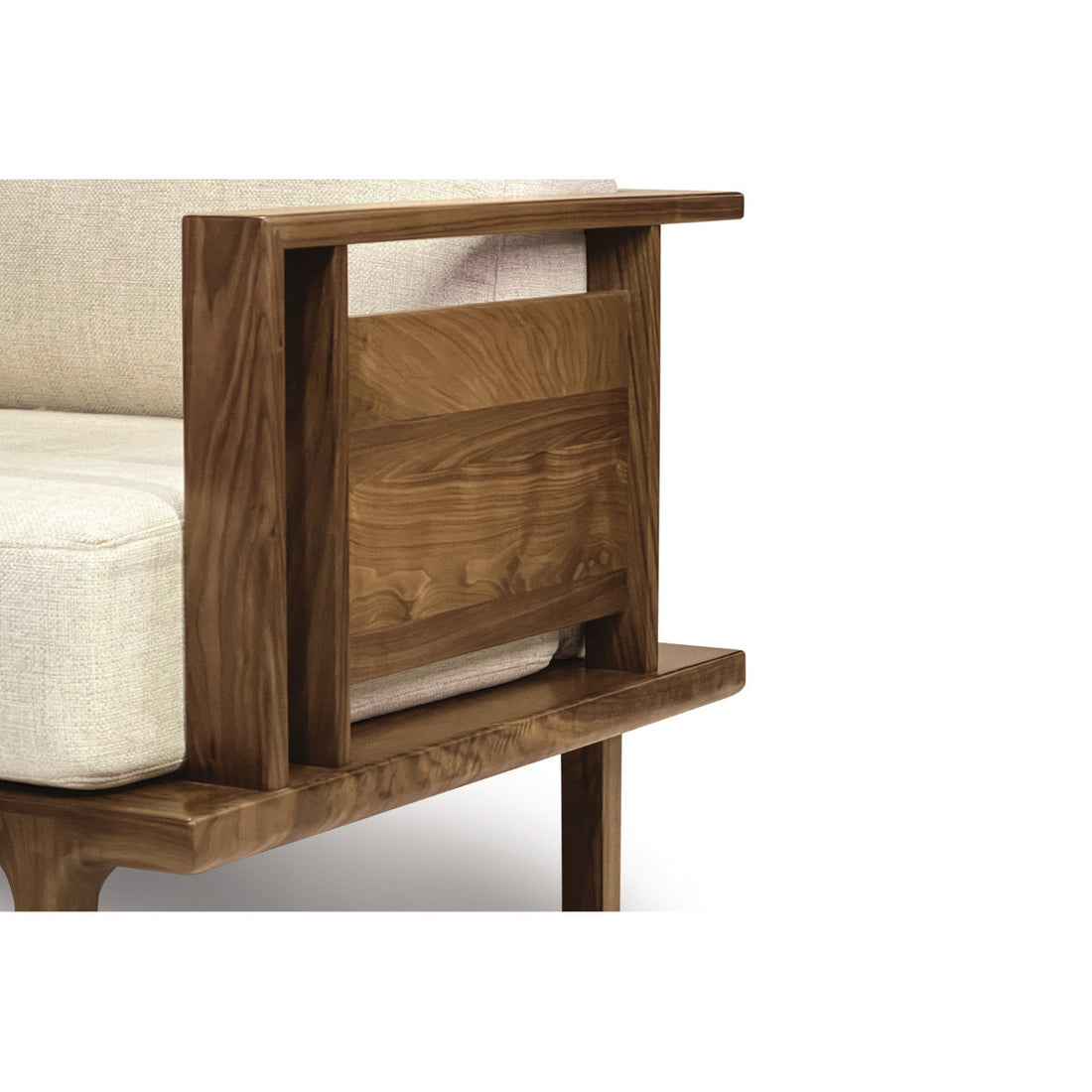 Sierra 3 Seater Upholstered Sofa in Solid Wood frame For Living Room
