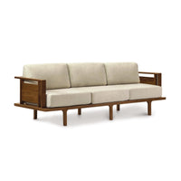 Sierra 3 Seater Upholstered Sofa in Solid Wood frame For Living Room