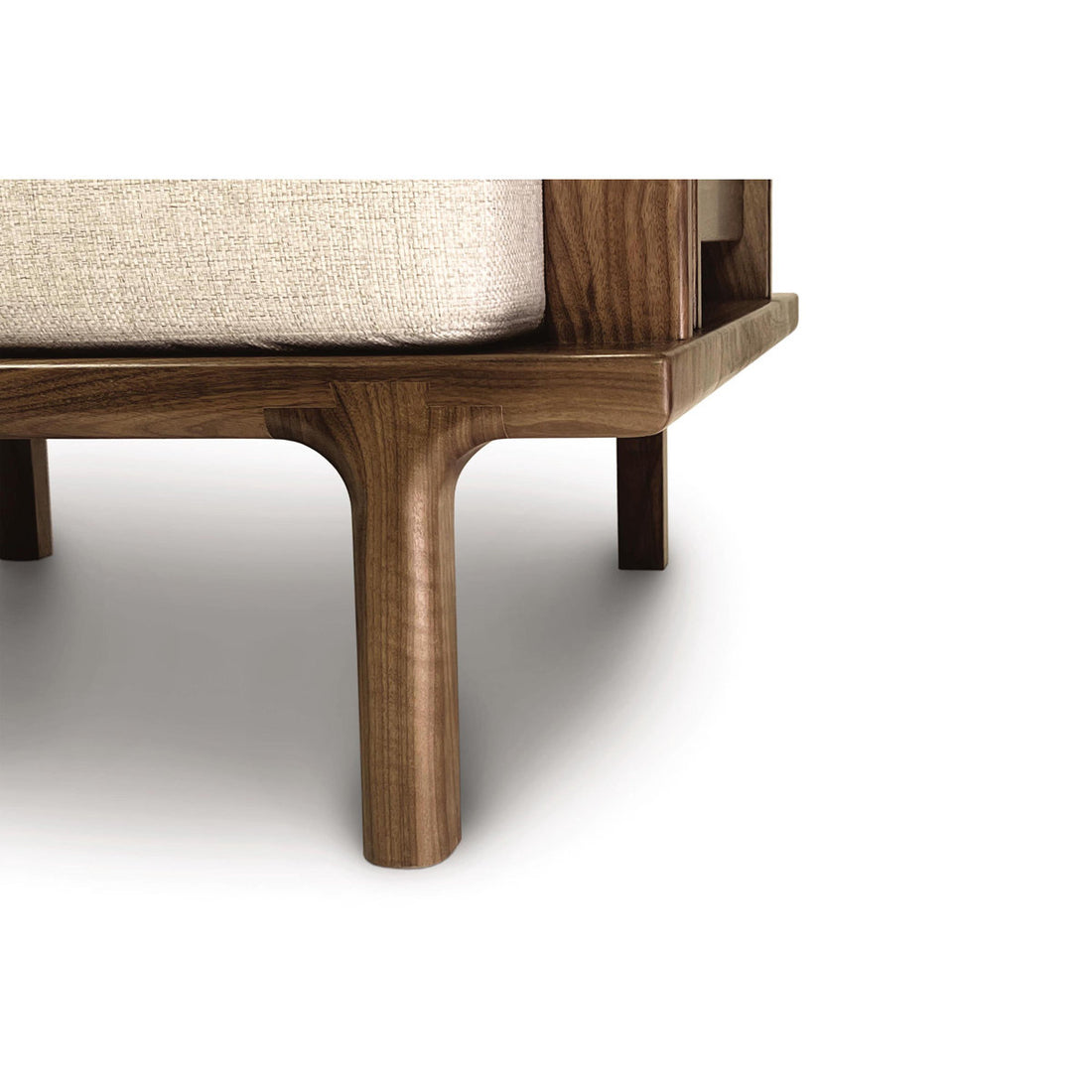 Sierra 3 Seater Upholstered Sofa in Solid Wood frame For Living Room