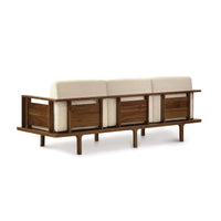 Sierra 3 Seater Upholstered Sofa in Solid Wood frame For Living Room