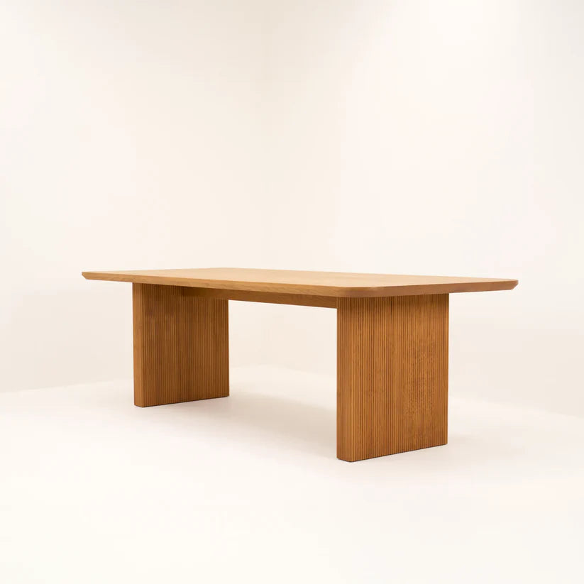 Stark Dining Table in Mango Wood - 6 Seater