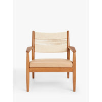 Natural Harmony Lounge Chair in Solid Wood