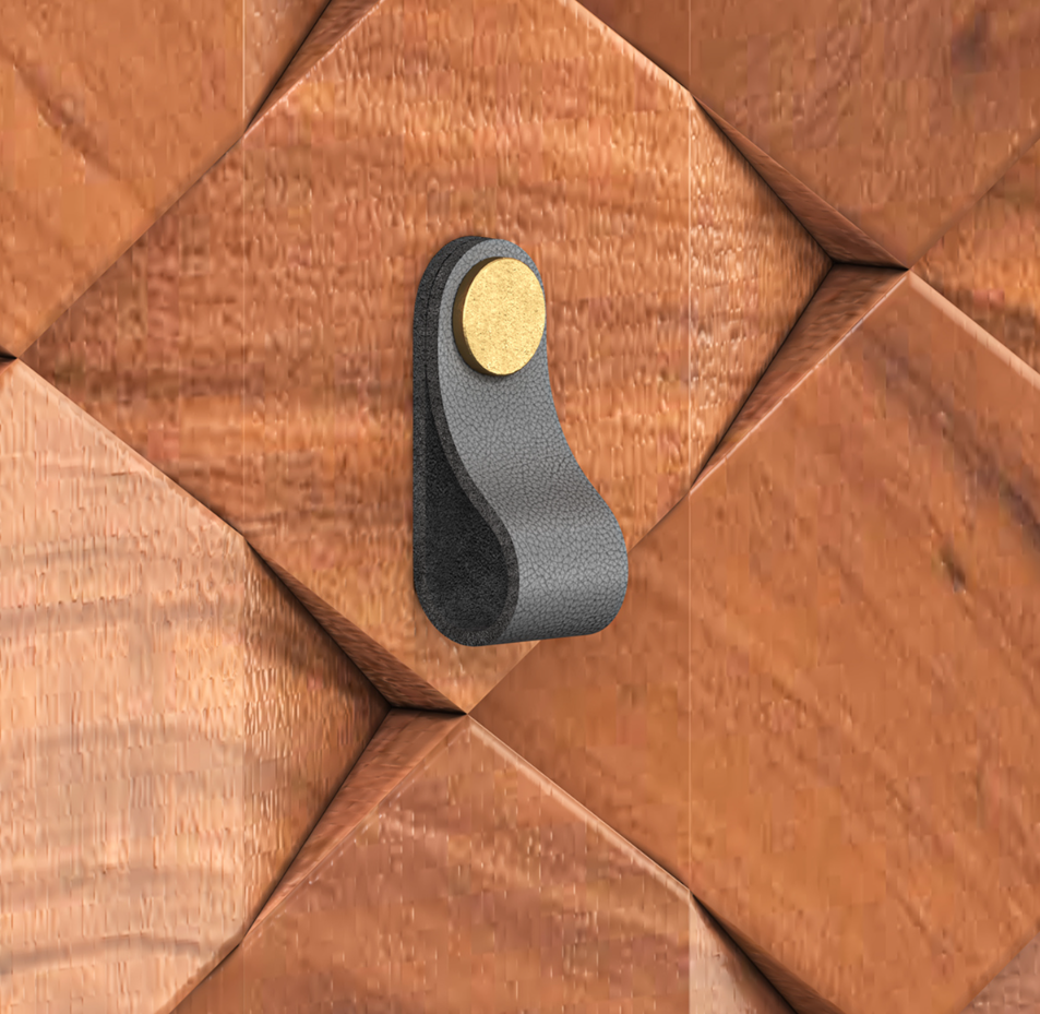 Modern Weave Pattern Solid Wood Chest of Drawer