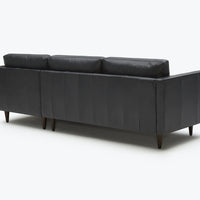 Briar 5 Seater Sectional Sofa in Leather