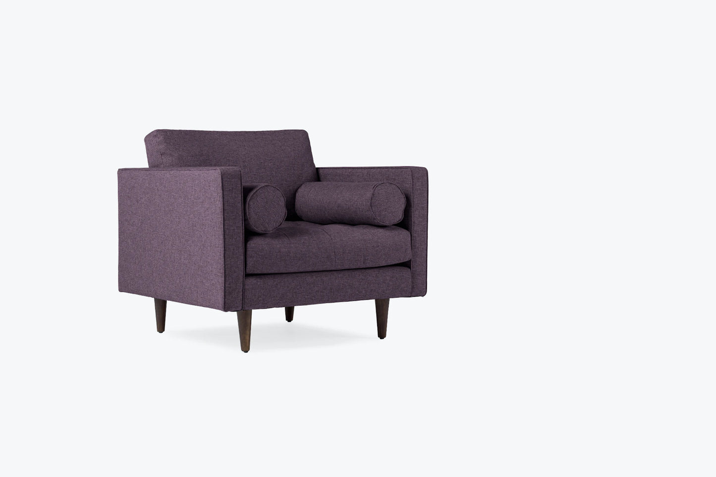 Briar Armchair for Living Room | Premium Upholstery | Solid Wood Frame