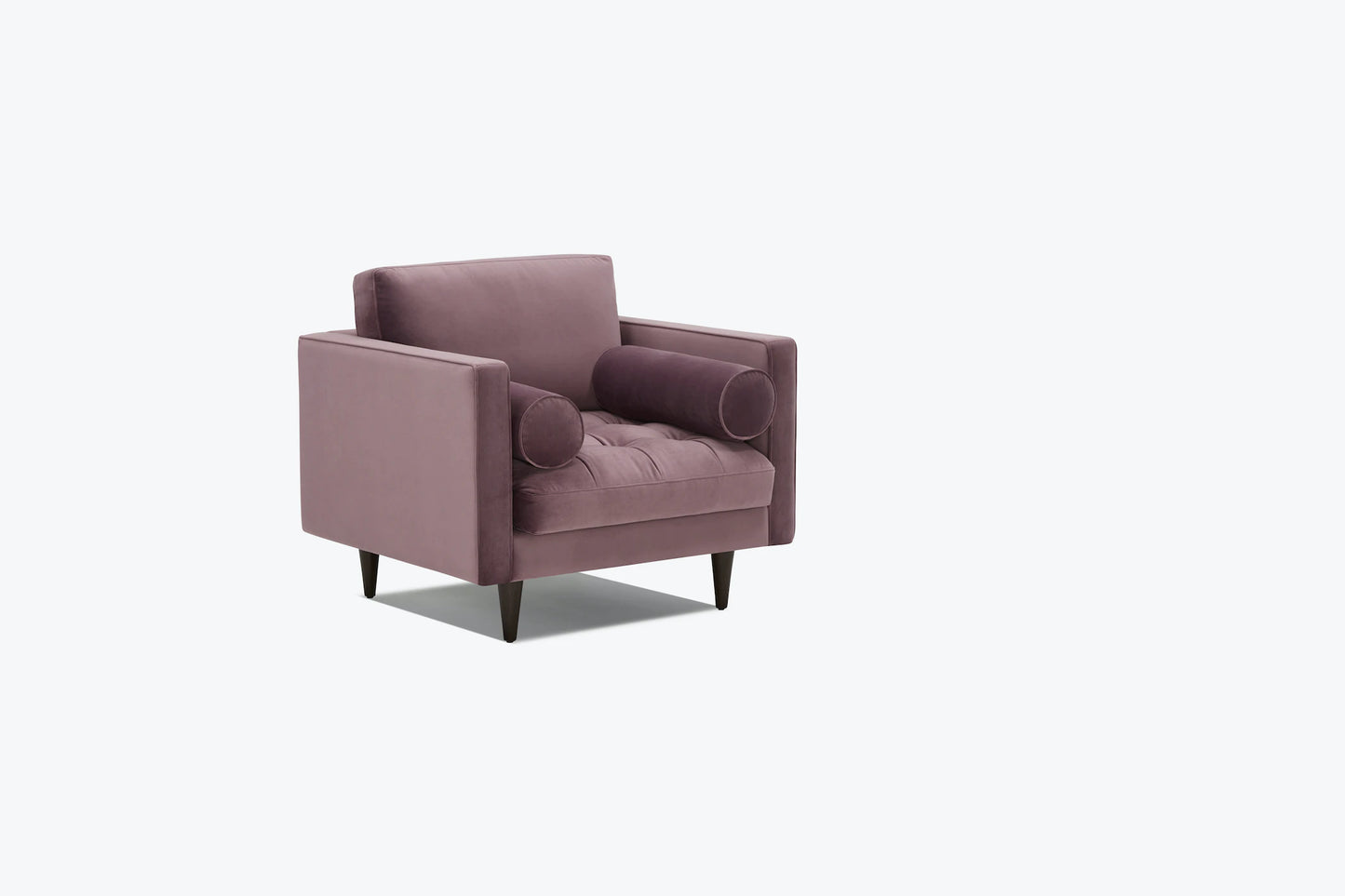 Briar Armchair for Living Room | Premium Upholstery | Solid Wood Frame