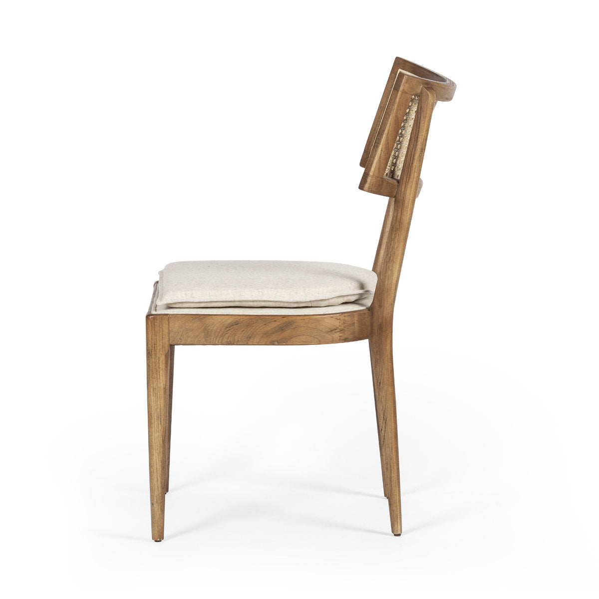 Octavia Rattan Dining Chair |Solid Wood | Natural Finish | Rattan Design