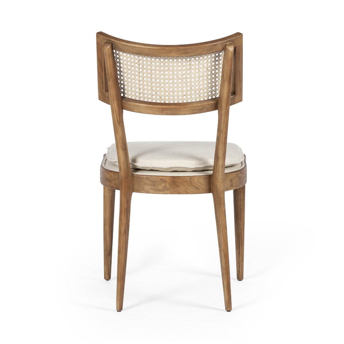 Octavia Rattan Dining Chair |Solid Wood | Natural Finish | Rattan Design