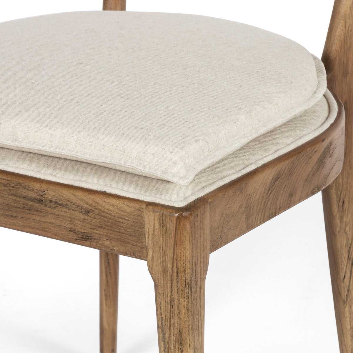 Octavia Rattan Dining Chair |Solid Wood | Natural Finish | Rattan Design