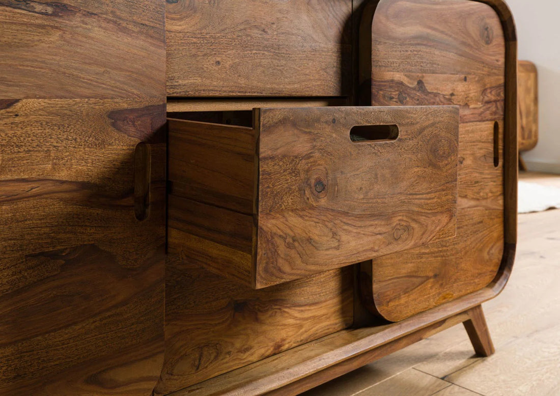 Solid Wood Sideboard for Storage