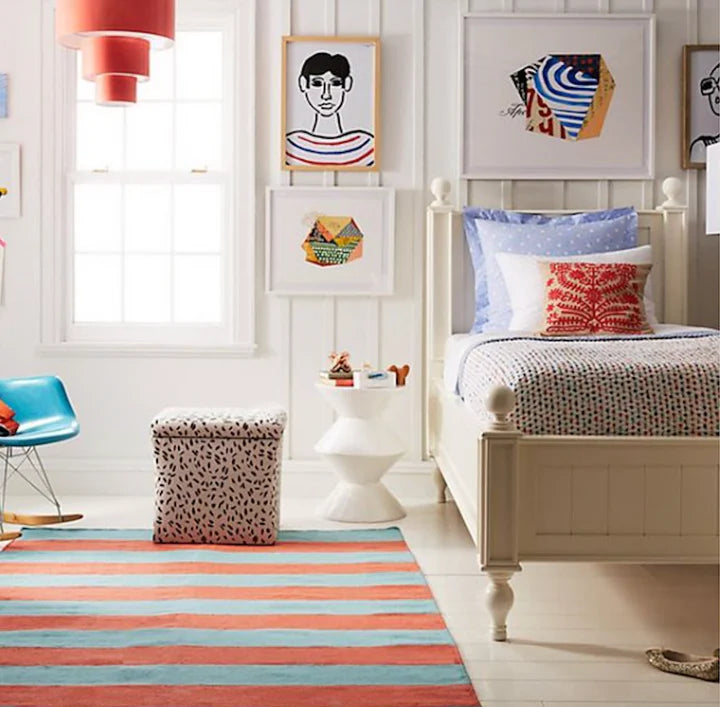 Seaside Solid Wood Bed