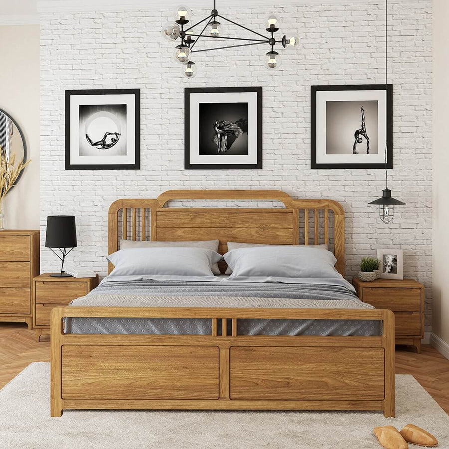 Sippi Solid Wood Bed