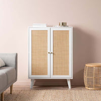 Solid Rattan Cabinet Storage - Chuk Chuk Villa