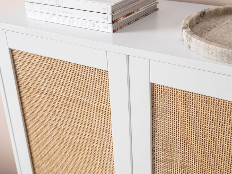 Solid Rattan Cabinet Storage - Chuk Chuk Villa