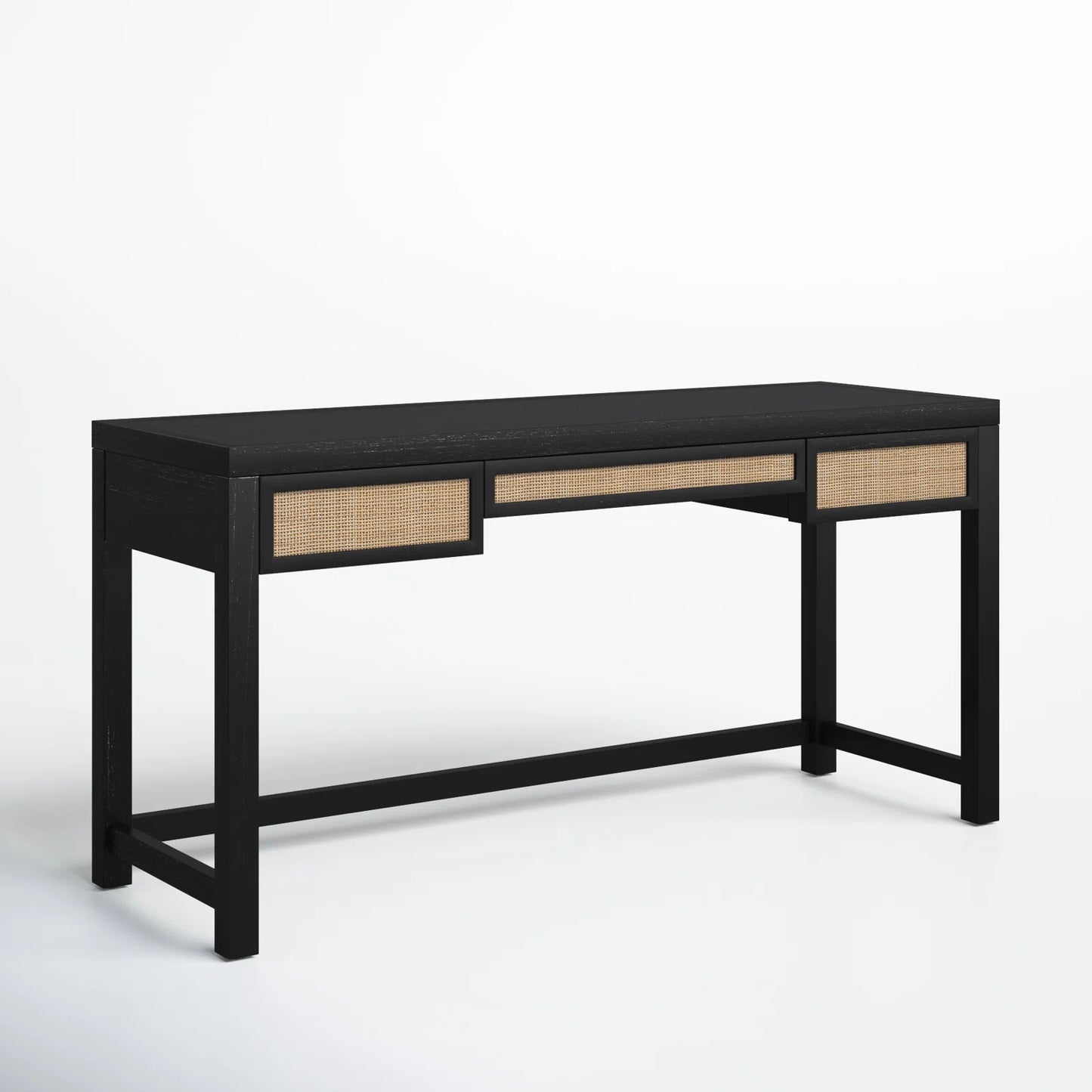 Solid Rattan Study Table - Chuk Chuk Villa