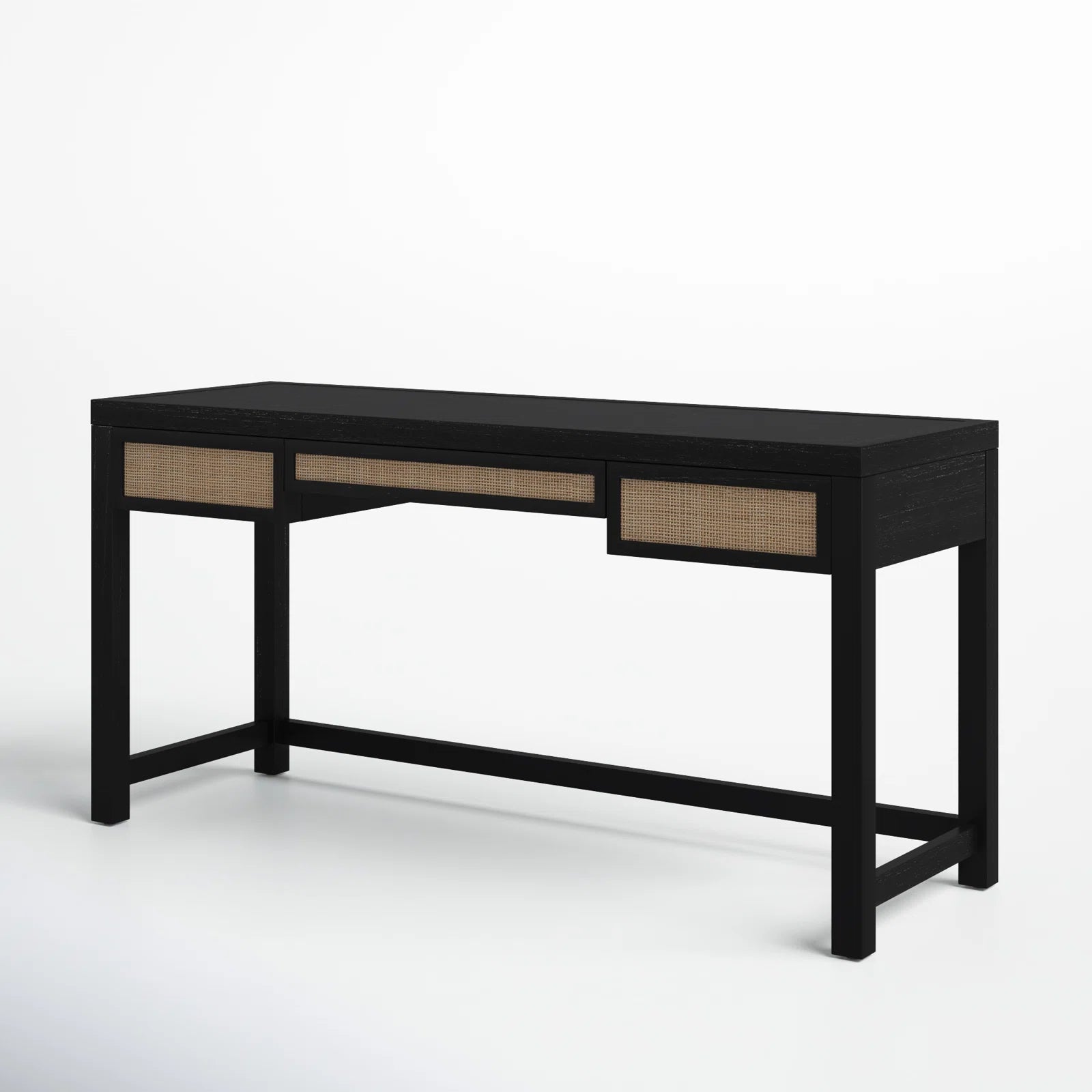 Solid Rattan Study Table - Chuk Chuk Villa