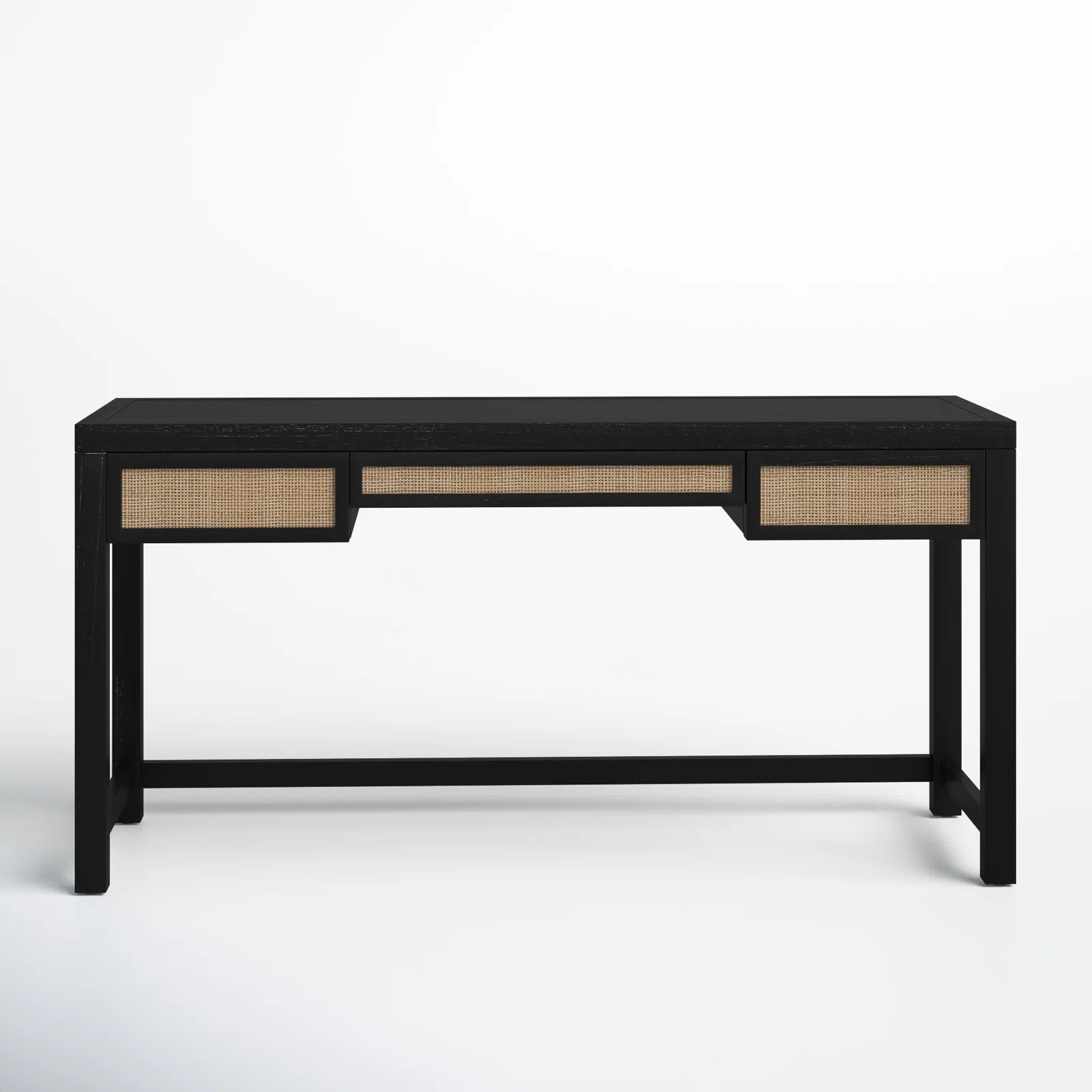 Solid Rattan Study Table - Chuk Chuk Villa