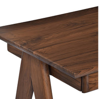 Solid Wood Study Table with Chair - Chuk Chuk Villa