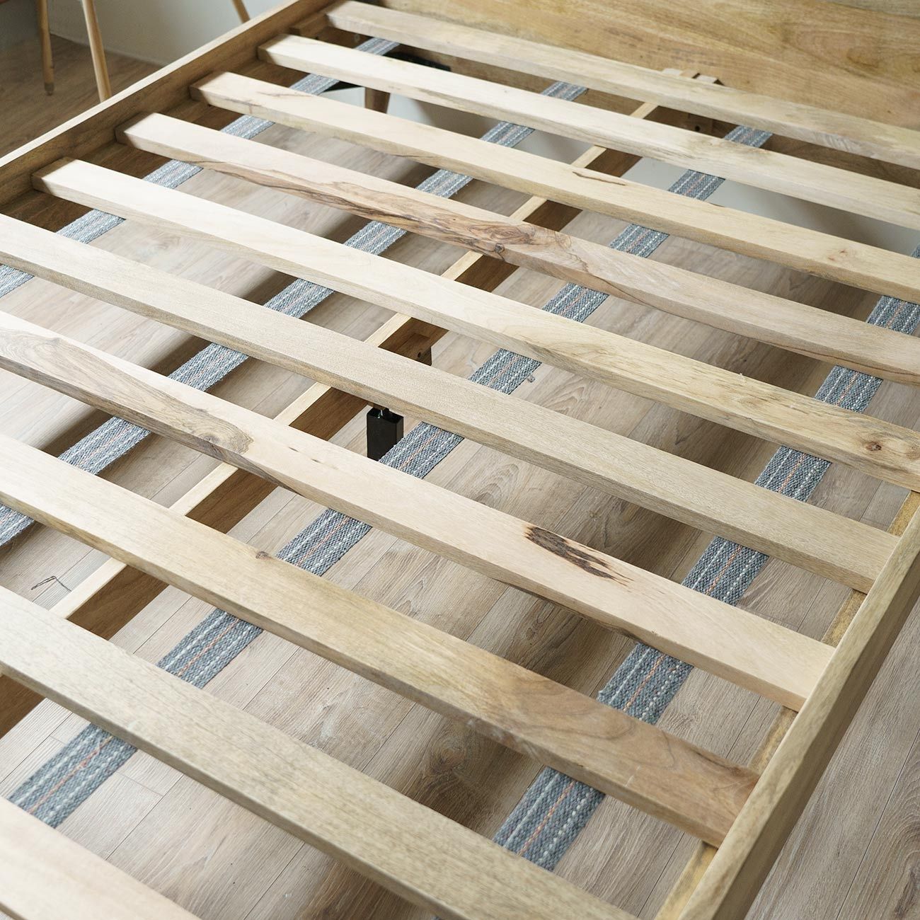 Sturdy Solid Wood Bed - Chuk Chuk Villa