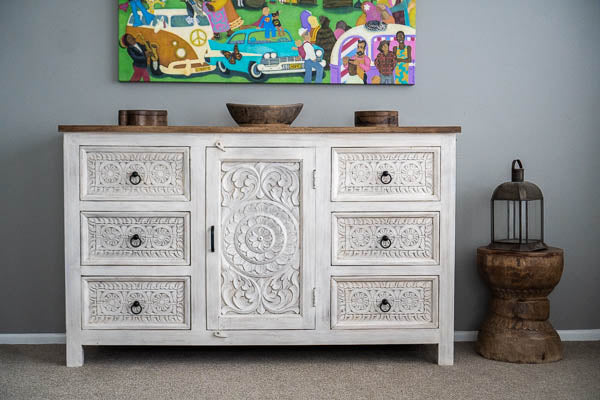 Whimsy White Sideboard