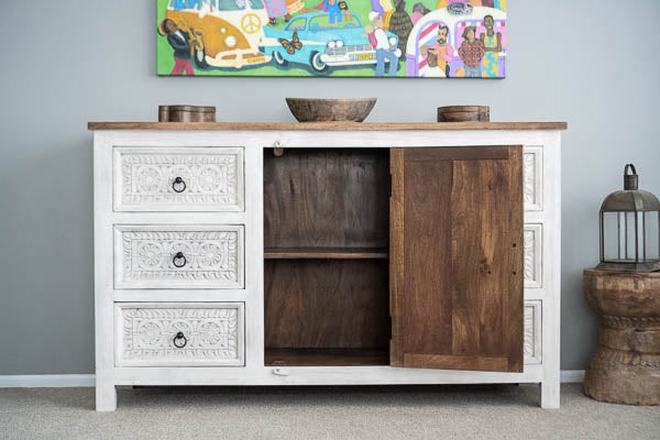 Whimsy White Sideboard