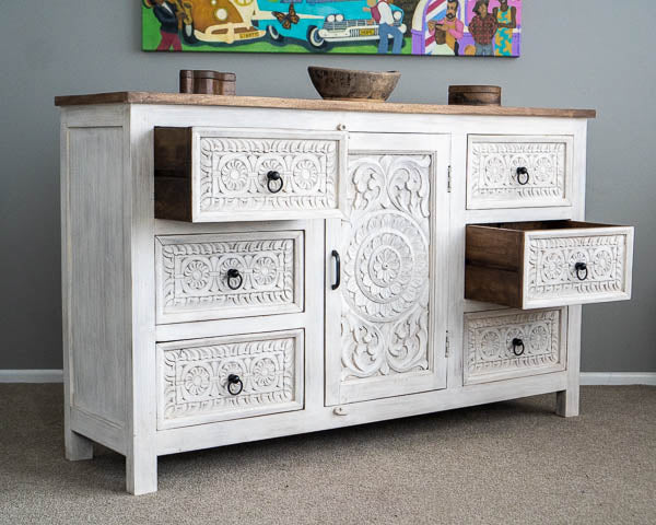 Whimsy White Sideboard