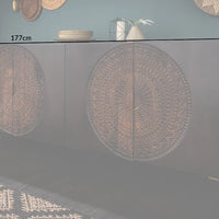 Mandala Solid Wood Sideboard