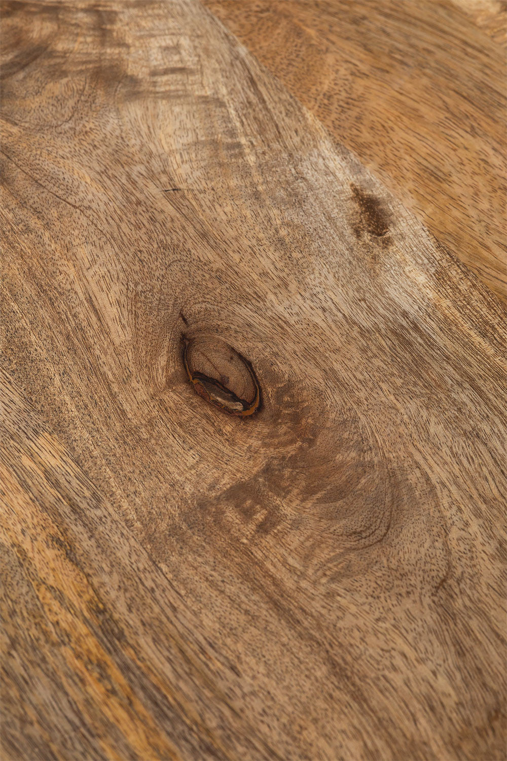 round dining table in mango wood